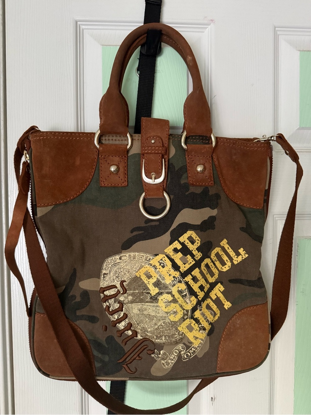 Vintage Juicy Couture Large Camouflage Tote
